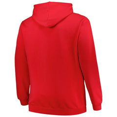 New Jersey Devils Profile Big & Tall Arch Over Logo Pullover Hoodie - Red | NHL near me