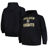 Vegas Golden Knights Profile Big & Tall Arch Over Logo Pullover Hoodie - Black | NHL on sale
