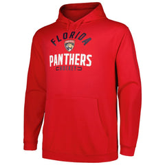 Florida Panthers Profile Big & Tall Arch Over Logo Pullover Hoodie - Red | NHL online