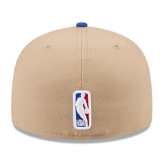 New Era Philadelphia 76ers 2024 NBA Draft 59FIFTY Fitted Hat Tan/Royal