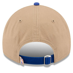 New Era Philadelphia 76ers 2024 NBA Draft 9TWENTY Adjustable Hat Tan/Royal