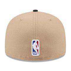 New Era Utah Jazz 2024 NBA Draft 59FIFTY Fitted Hat Tan/Black