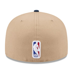 New Era Memphis Grizzlies 2024 NBA Draft 59FIFTY Fitted Hat Tan/Navy