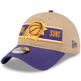 New Era Phoenix Suns 2024 NBA Draft 9TWENTY Adjustable Hat Tan/Purple