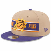 New Era Phoenix Suns 2024 NBA Draft 9FIFTY Snapback Hat Tan/Purple
