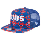 Chicago Cubs New Era Seeing Diamonds A-Frame Trucker 9FIFTY Snapback Hat Outlet