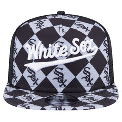 Chicago White Sox New Era Seeing Diamonds A-Frame Trucker 9FIFTY Snapback Hat Near Me