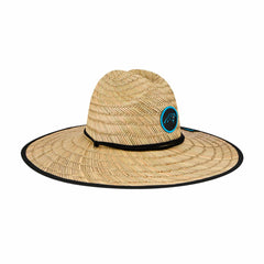 Carolina Panthers New Era NFL Training Camp Straw Lifeguard Hat - Natural - NFL