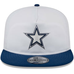 Dallas Cowboys New Era 2024 NFL Training Camp Golfer Snapback Hat - White/Navy - NFL