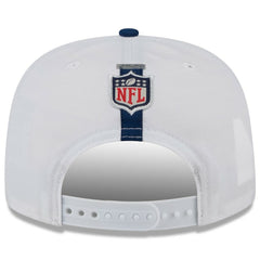 Dallas Cowboys New Era 2024 NFL Training Camp Golfer Snapback Hat - White/Navy - NFL