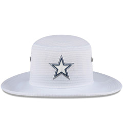 Dallas Cowboys New Era 2024 NFL Training Camp Panama Bucket Hat - White - NFL