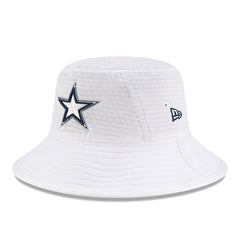 Dallas Cowboys New Era 2024 NFL Training Camp Stretch Bucket Hat - White - NFL
