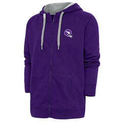 Minnesota Vikings Antigua Victory Full-Zip Hoodie - Purple - NFL