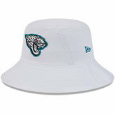 Jacksonville Jaguars New Era Youth 2024 NFL Training Camp Bucket Hat - White - NFL