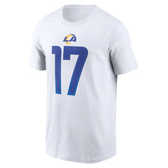 Puka Nacua Los Angeles Rams Player Name & Number T-Shirt - White - Nike