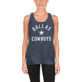 Dallas Cowboys New Era Women's 2024 NFL Training Camp Tank Top - Navy - NFL