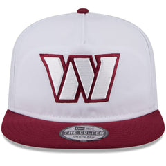 Washington Commanders New Era 2024 NFL Training Camp Golfer Snapback Hat - White/Burgundy - NFL