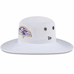 Baltimore Ravens New Era 2024 NFL Training Camp Panama Bucket Hat - White - NFL