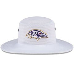 Baltimore Ravens New Era 2024 NFL Training Camp Panama Bucket Hat - White - NFL