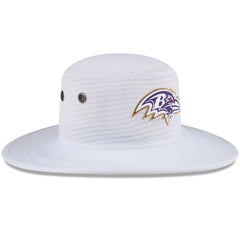 Baltimore Ravens New Era 2024 NFL Training Camp Panama Bucket Hat - White - NFL