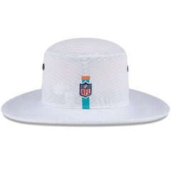 Miami Dolphins New Era 2024 NFL Training Camp Panama Bucket Hat - White - NFL