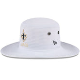 New Orleans Saints New Era 2024 NFL Training Camp Panama Bucket Hat - White - NFL