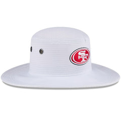 San Francisco 49ers New Era 2024 NFL Training Camp Panama Bucket Hat - White - NFL