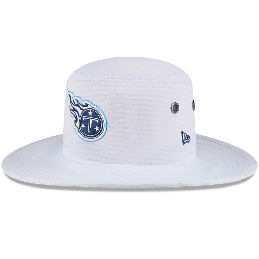 Tennessee Titans New Era 2024 NFL Training Camp Panama Bucket Hat - White - NFL