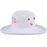 Kansas City Chiefs New Era 2024 NFL Training Camp Panama Bucket Hat - White - NFL