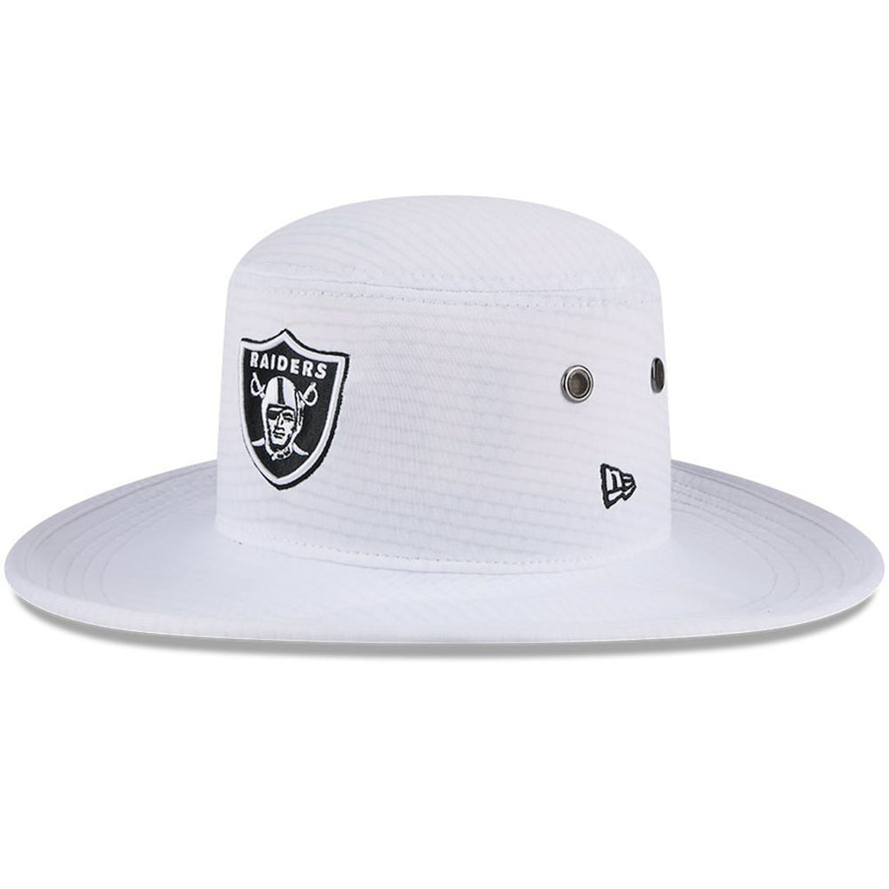 Las Vegas Raiders New Era 2024 NFL Training Camp Panama Bucket Hat - White - NFL
