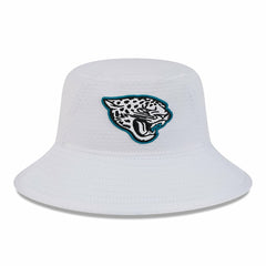 Jacksonville Jaguars New Era 2024 NFL Training Camp Stretch Bucket Hat - White - NFL