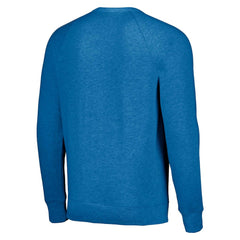 Buffalo Bills Homage Unisex Holiday Raglan Tri-Blend Pullover Sweatshirt - Royal - NFL
