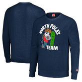 Dallas Cowboys Homage Unisex Holiday Raglan Tri-Blend Pullover Sweatshirt - Navy - NFL