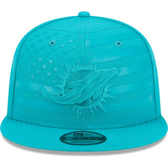 Miami Dolphins New Era Independent 9FIFTY Snapback Hat - Aqua - NFL