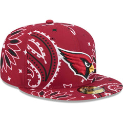 Arizona Cardinals New Era Paisley 59FIFTY Fitted Hat - Cardinal - NFL