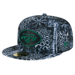 New York Jets New Era Shibori 59FIFTY Fitted Hat - Black - NFL
