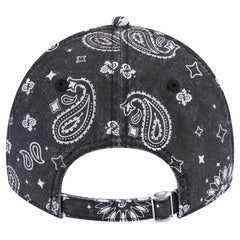 Cincinnati Bengals New Era Women's Paisley 9TWENTY Adjustable Hat - Black - NFL