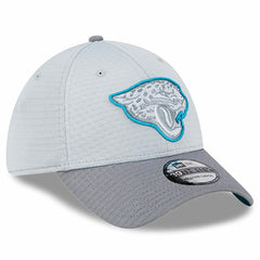 Jacksonville Jaguars New Era 2024 NFL Training Camp 39THIRTY Flex Hat - Gray - NFL
