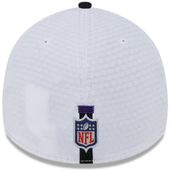 Baltimore Ravens New Era 2024 NFL Training Camp 39THIRTY Flex Hat - White/Black - NFL