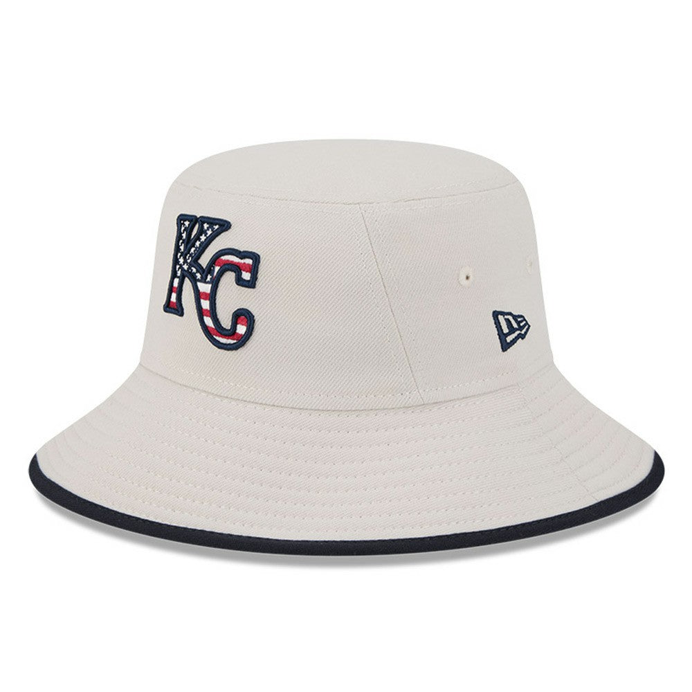 Kansas City Royals New Era 2024 Fourth of July Bucket Hat for sale