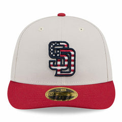 San Diego Padres New Era 2024 Fourth of July Low Profile 59FIFTY Fitted Hat Discount