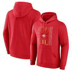 Atlanta Hawks Michelob Ultra Full Court Pullover Hoodie - Red