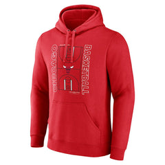 Chicago Bulls Michelob Ultra Full Court Pullover Hoodie - Red