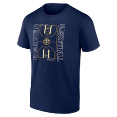 Denver Nuggets Michelob Ultra Full Court T-Shirt - Navy