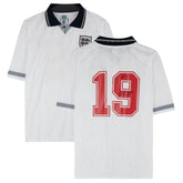 Fanatics - Paul Gascoigne England National Team Autographed 1990 Home Jersey