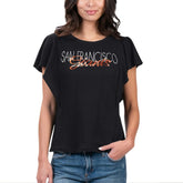San Francisco Giants G-III 4Her by Carl Banks Women's Crowd Wave T-Shirt Discount