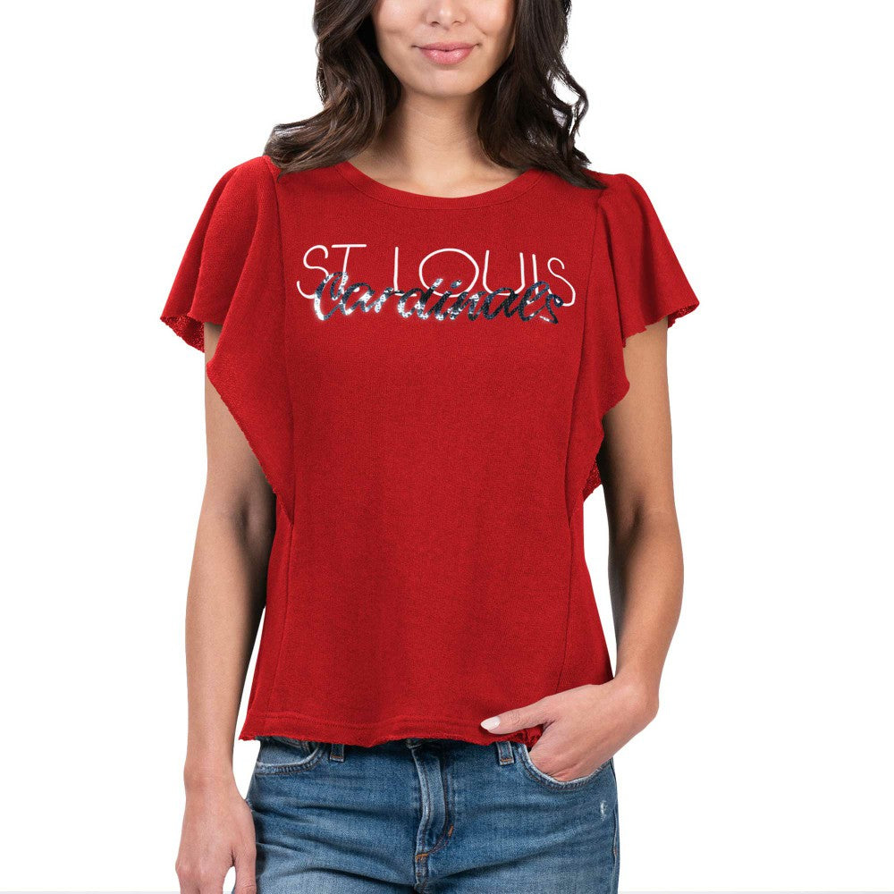 St. Louis Cardinals G-III 4Her by Carl Banks Women's Crowd Wave T-Shirt Online