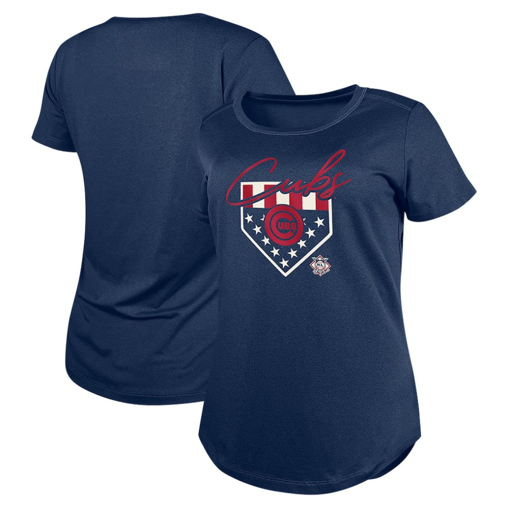 Chicago Cubs New Era Women's Americana T-Shirt for sale