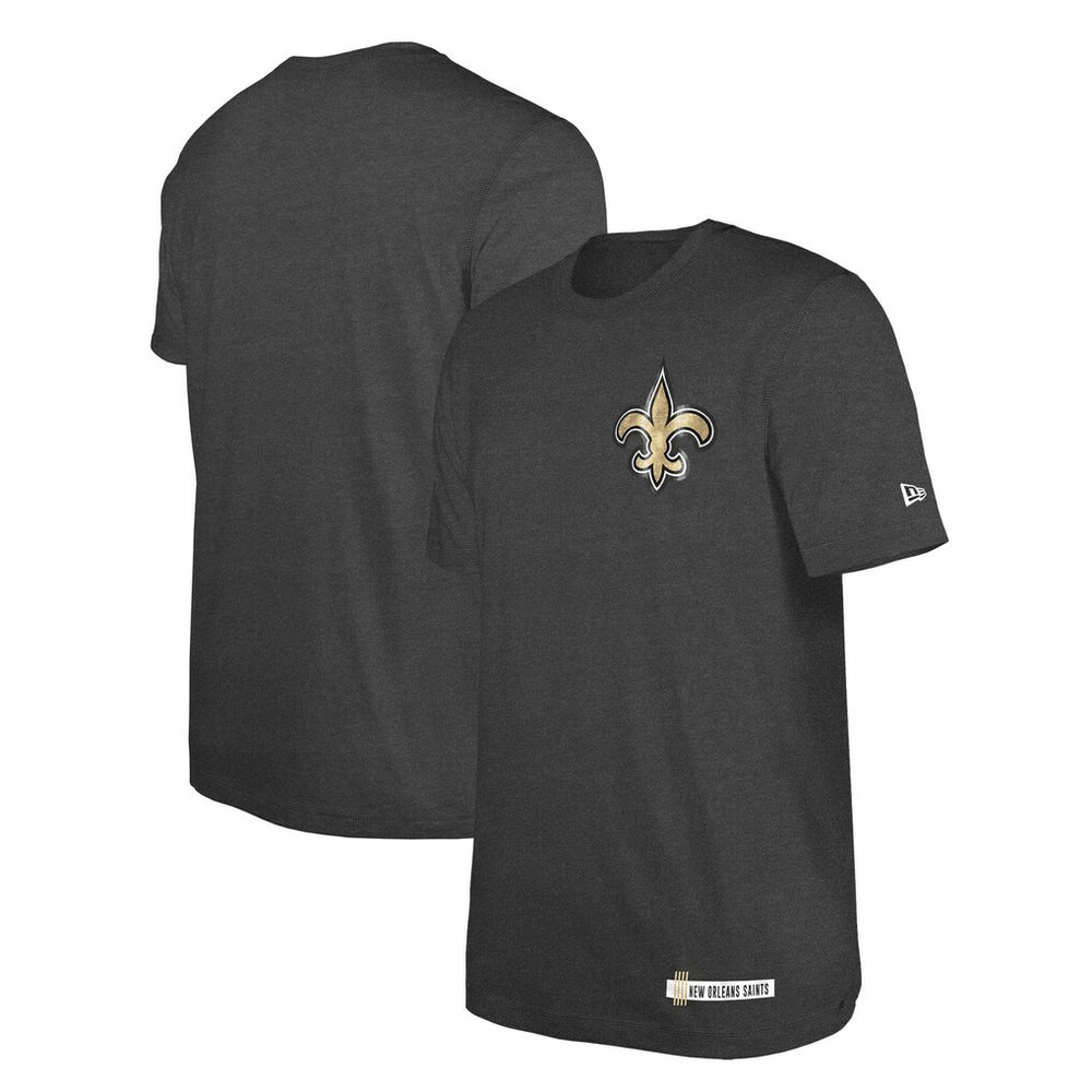 New Orleans Saints New Era 2024 NFL Training Camp T-Shirt - Heather Black - NFL