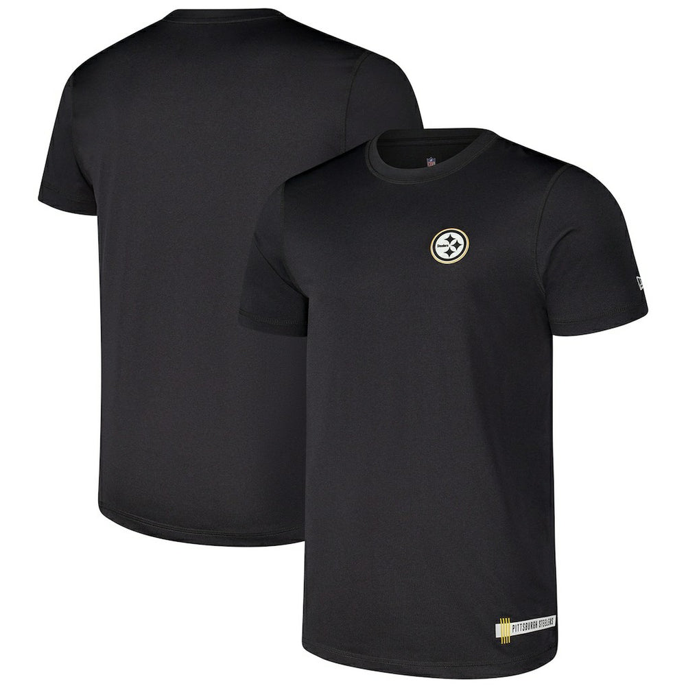 Pittsburgh Steelers New Era 2024 NFL Training Camp T-Shirt - Heather Black - NFL